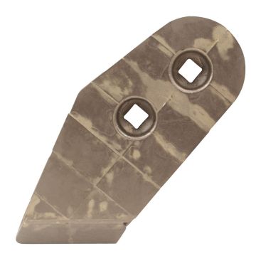 Pointe gauche avec plaquettes carbure gamme INTÉGRALE pour KUHN - HUARD, 622165 - 622129 - 622175, pièce interchangeable