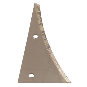 Etrave carbure H0401780, 619200, droite, charrue Kuhn - Huard, pièce interchangeable
