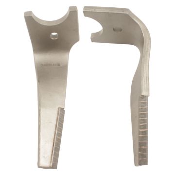 Dent carbure, 12 pastilles triangulaires 11mm, herse rotative, KUHN, 320x16mm, Ø20mm, K2500100, droite, pièce interchangeable