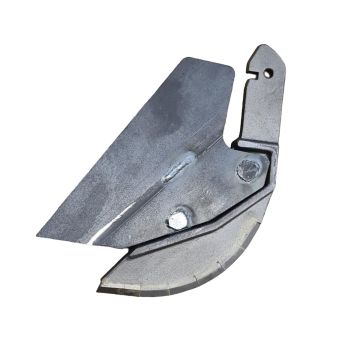 Pointe avec plaquette carbure et tôle pour semoir RIBOULEAU MONOSEM, 65107896, 7065, pièce interchangeable