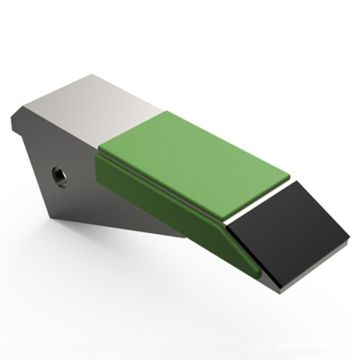 Soc avec plaquettes carbure et rechargement pour décompacteur GASCON, écartement 43mm, 50108392, pièce interchangeable