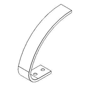 Lame ressort 70x12 pour rouleau AGRISEM, RFR601-06-601, pièce origine
