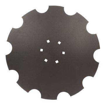 Disque crénelé 560x4mm, 6 trous, Type C pour AGRO-MASZ AT/BT/BTH/ATO, BT00531-56, pièce interchangeable