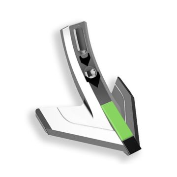 Aileron carbure hirondelle avec rechargement 225x14mm entraxe 45-75mm, trou 12 mm, pour Déchaumeur à dents, cultivateur UNIVERSEL