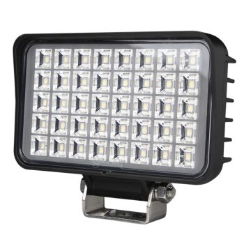 Phare de travail 40 LED 3200Lm rectangulaire, 10/30V, 40W, support pivotant, OSRAM