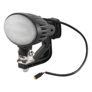 Phare de travail ovale, 15 LEDs, 10-30V, 4500 Lumens, faisceau longue portée