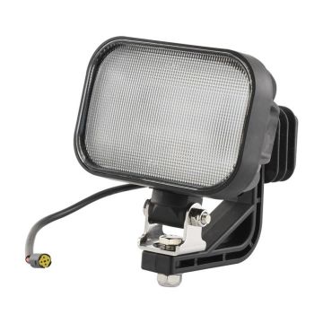 Phare de travail carré, 30 LED, 10-30V, 4200 Lumens, faisceau longue portée