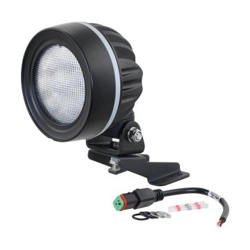Phare de travail rond, 9 LEDs, 10-30V, 4950 Lumens, faisceau longue portée