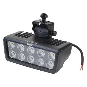 Phare de travail carré, 10 LEDs, 10-30V, 10260 Lumens, faisceau longue portée