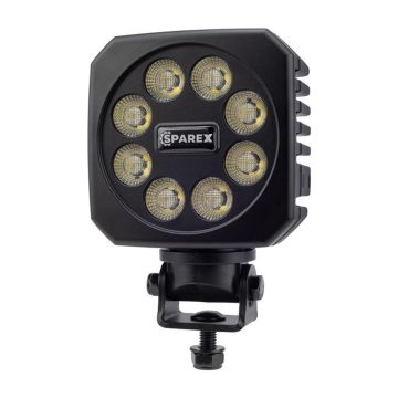 Phare haute puissance carré, 72 LEDs, 10-30V, 15120 Lumens, faisceau longue portée