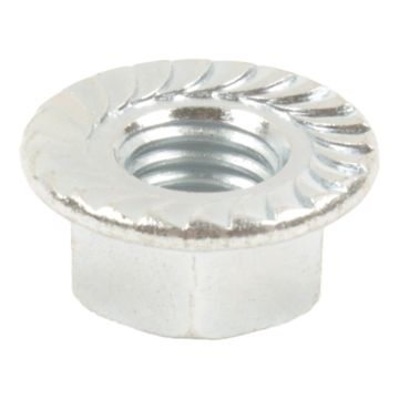 Écrou à collerette M12 classe 10 Fe/Zn (DIN 6923) pour faucheuse SAMASZ, origine