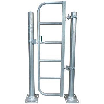 Passage-homme avec verrou, pour fixation  murale ou sur poteau, PATURA