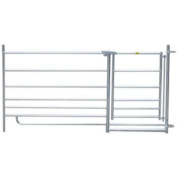 Claie Steckfix avec porte, Lg.1,83 X H.0,90 mètres