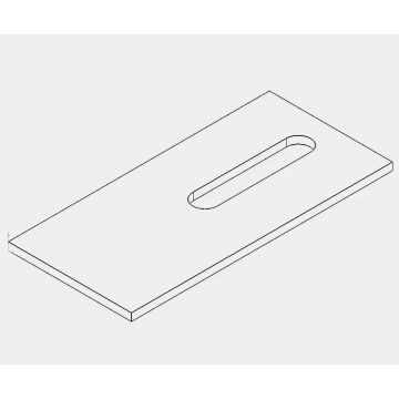 Décrottoir 140x56, 1 Lumière, 50x13, pour AGRISEM, pièce origine