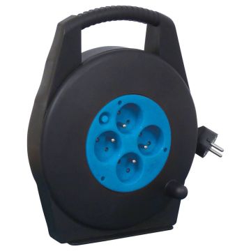 Enrouleur de câble, puissance 3000W - 1000W, câble 3G1,5 mm² 10 mètres