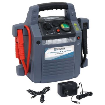 Booster portable 12/24V, démarrage en crête 4500A, STILKER