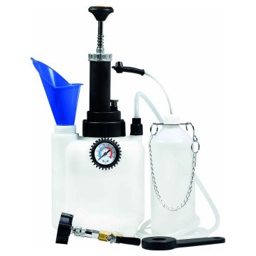 Vidangeur de circuit de frein pneumatique 3 litres avec bouteille de récupération 1 litre, DRAKKAR