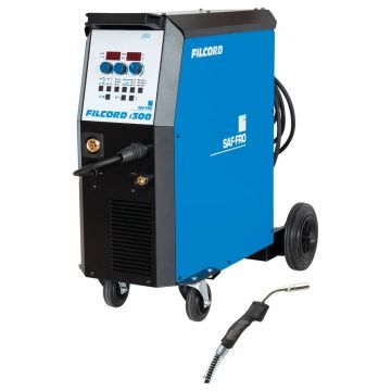 Poste à souder inverter MIG-MAG 400V, SAF-FRO FILCORD-I 300 avec torche