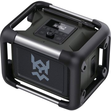 Enceinte de chantier portative radio/bluetooth DRAKKAR (vendue sans batterie)