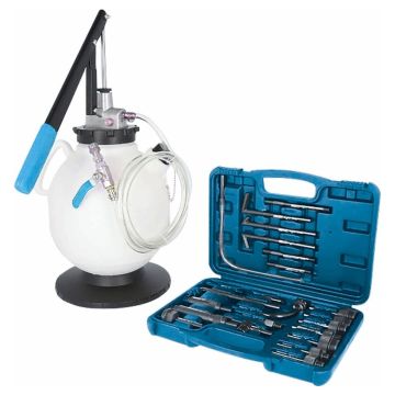 Réservoir pour remplissage d'huile de transmission avec adaptateur 7,5 litres, STILKER