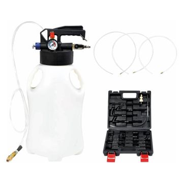 Réservoir 10 litres avec manomètre pour remplissage d'huile de transmission, DRAKKAR