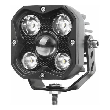 Phare de travail carré LED 12/24V 30W 3500 lumens BLACK SERIES