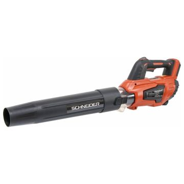 Souffleur de feuilles sans fil 20V, débit 400 à 570 m³/h, sans batterie, ni chargeur, SCHNEIDER