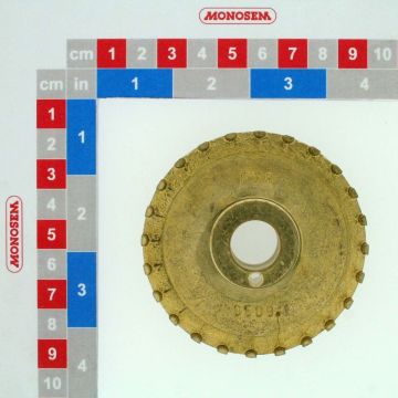 Roue a doigt helic usinée F78S, 10043018 - 9509-1 - 9509.1 - 95091, MONOSEM, Origine