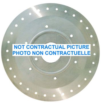 Disque nu 2DN 3645, 72 trous pour haricot, soja, pois de senteur, semoir RIBOULEAU MONOSEM, 22001140, pièce origine
