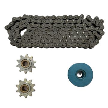 Kit rénovation chaine et pignon, NG+ M, RIBOULEAU MONOSEM, 67010011, pièce origine