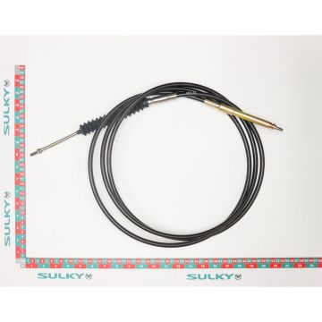Téléflexible gris 3,50m pour distributeur d'engrais SULKY, 479097, pièce origine