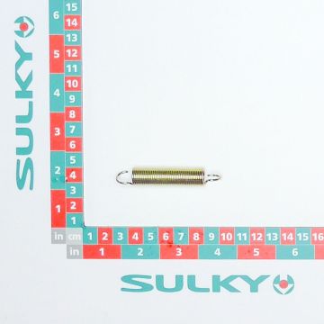 Ressort de traction D12 ZN pour SULKY, 879085 - 909085 - 009085, pièce origine