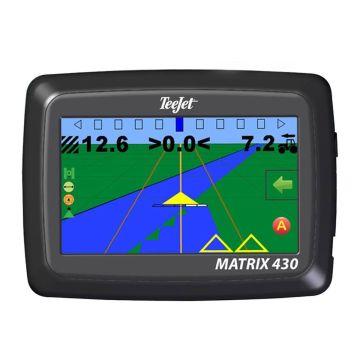 Barre de guidage MATRIX 430, écran 4,3 pouces avec antenne patch, sans caméra, TEEJET