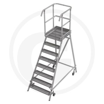 Escabeau à plateforme mobile "PL 8-E", TRAXOR