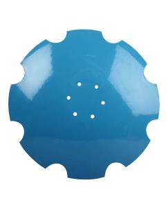 Disque cr&eacute;nel&eacute; 465x5 mm, 3490471, 6 trous, pour LEMKEN HELIODOR, pi&egrave;ce interchangeable