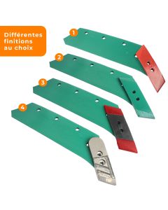 Pack labour 5+5 socs 14” + 5+5 pointes pour charrue KVERNELAND