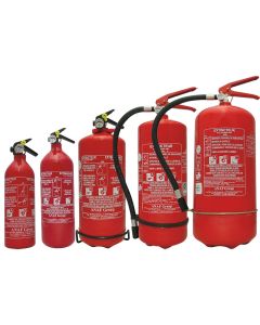 Extincteur &agrave; poudre pour feux de classe ABC, &agrave; pression permanente