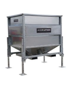 Container à grains 2.00 à 5.20 m³, pour stockage semences, céréales et aliments, TECHGRAIN