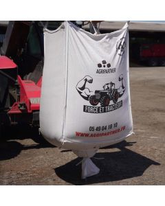 Sac Big Bag, type 1 m³ avec goulotte de vidange, capacité 1000 Kg "Le Classique"