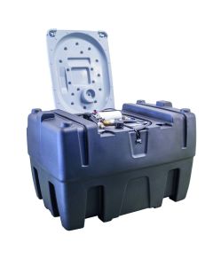 Cuve de ravitaillement GNR 440 litres avec pompe 12/24V 40 l/min, pistolet automatique, ADAM PUMPS