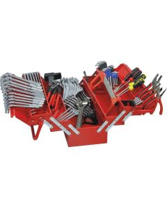 Caisse &agrave; outils compl&egrave;te, 88 pi&egrave;ces, sp&eacute;cial d&eacute;pannage, DRAKKAR