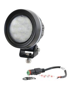 Phare de travail LED rond avant, pour tracteur FENDT, 4950 Lumens