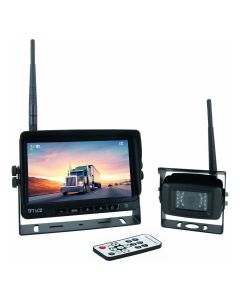 Kit caméra de recul 12 et 24V sans fil, écran HD 7 pouces, caméra wifi et télécommande