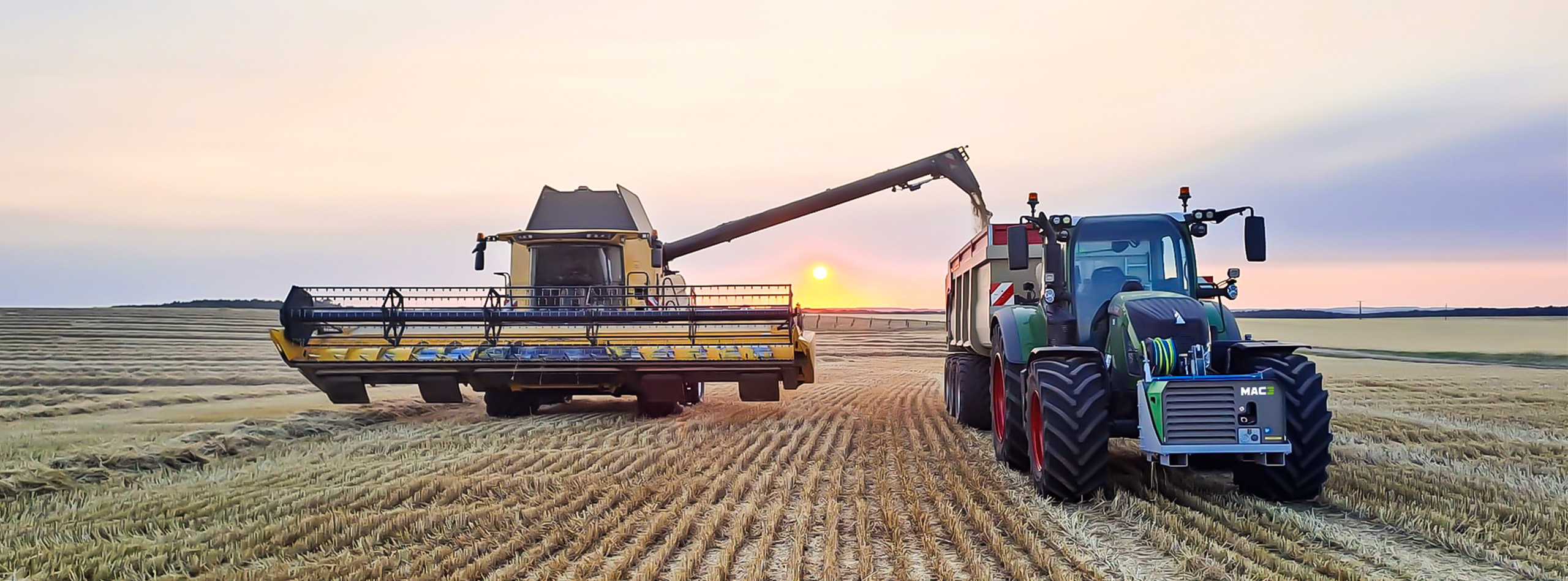Compresseur agricole MAC3 en champs