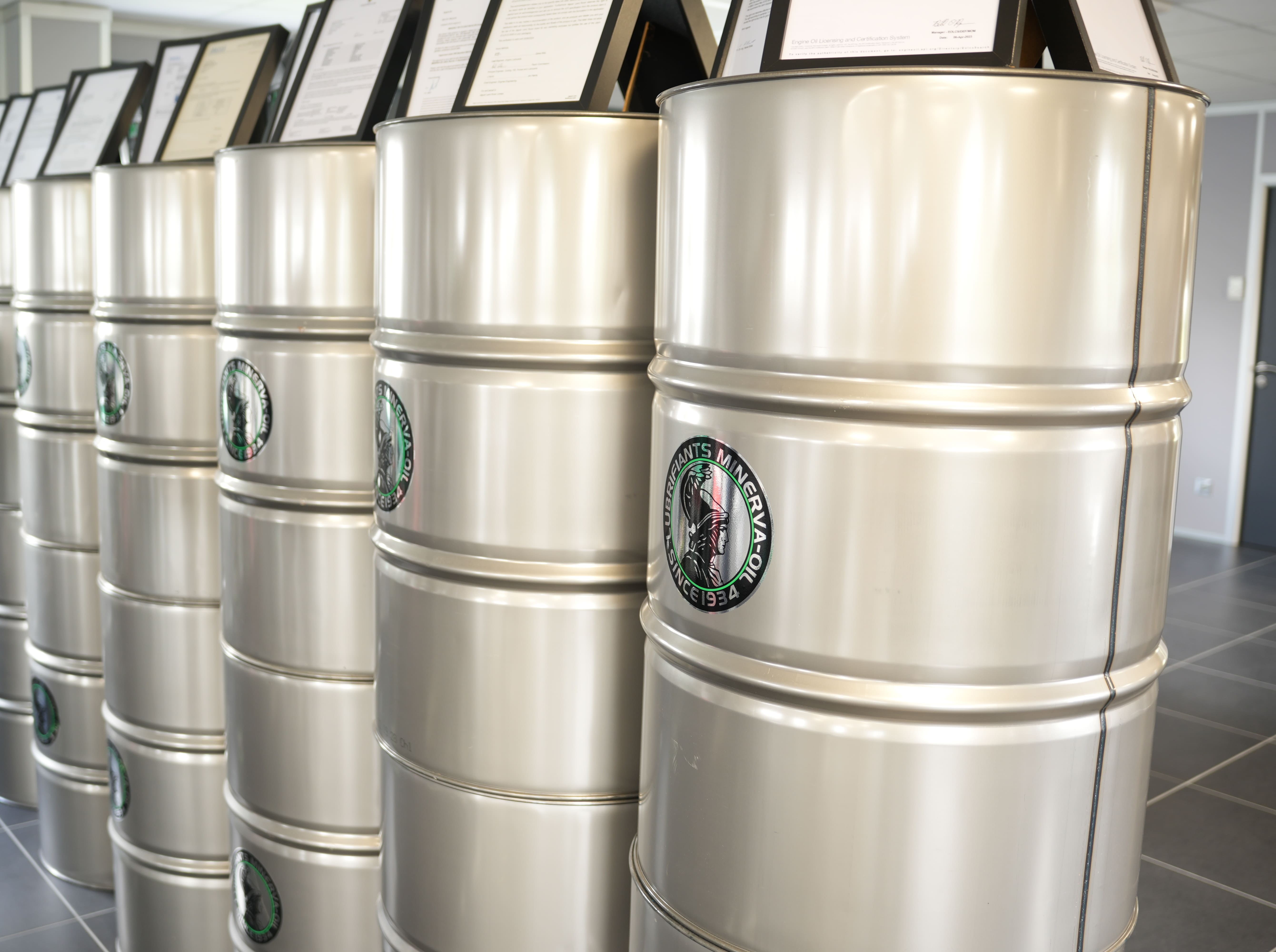 Huiles minerva OIL homologuées